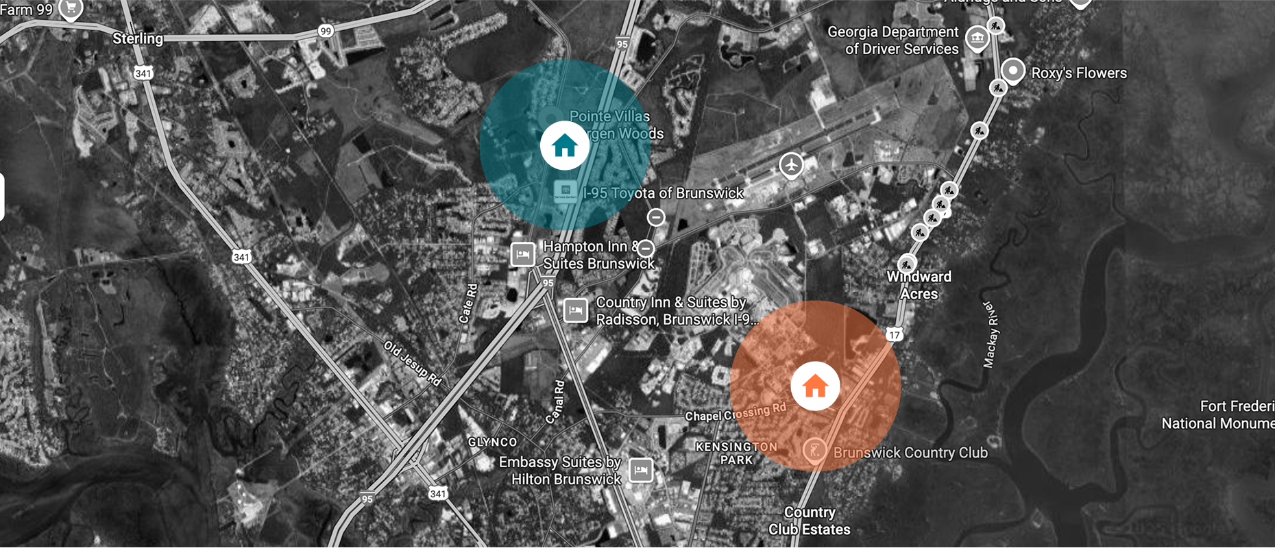 map v2 Pointe Grand Apartment Homes